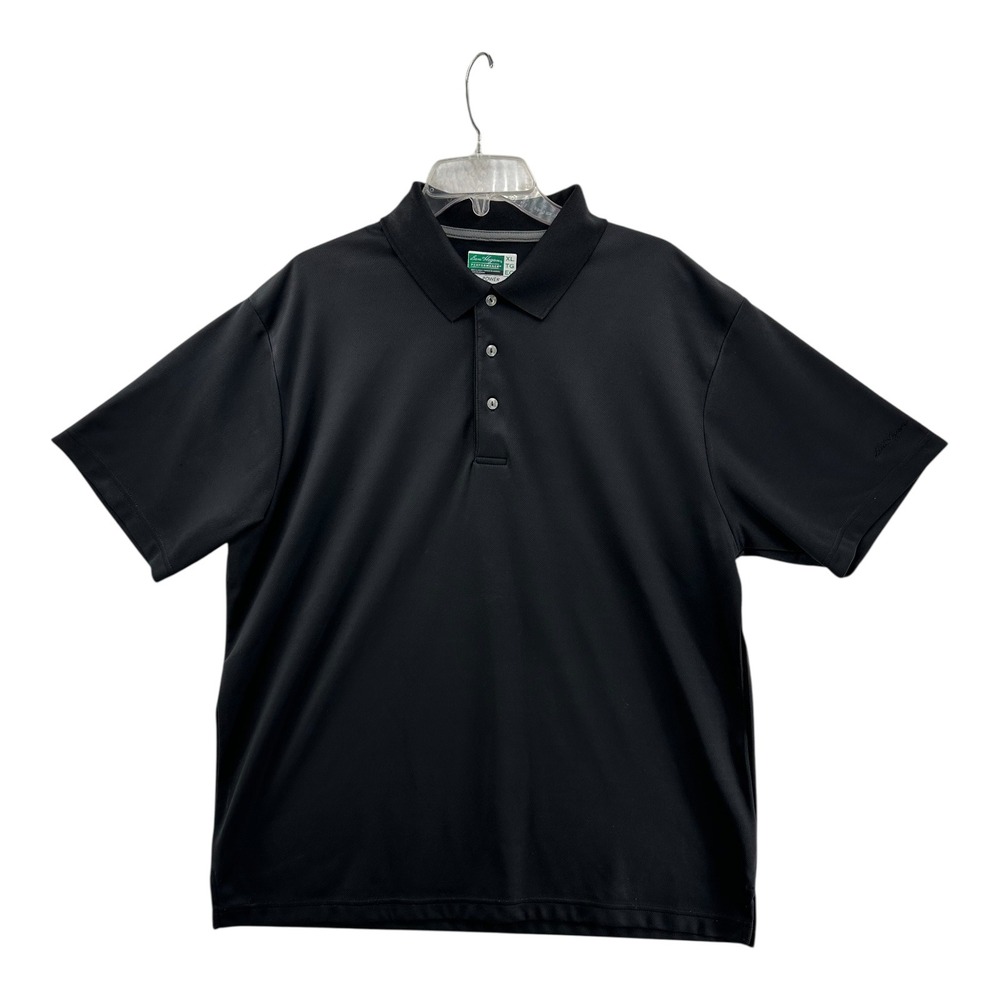 Ben Hogan Performance Polo Shirt PowerAir Moisture Wicking Black XL